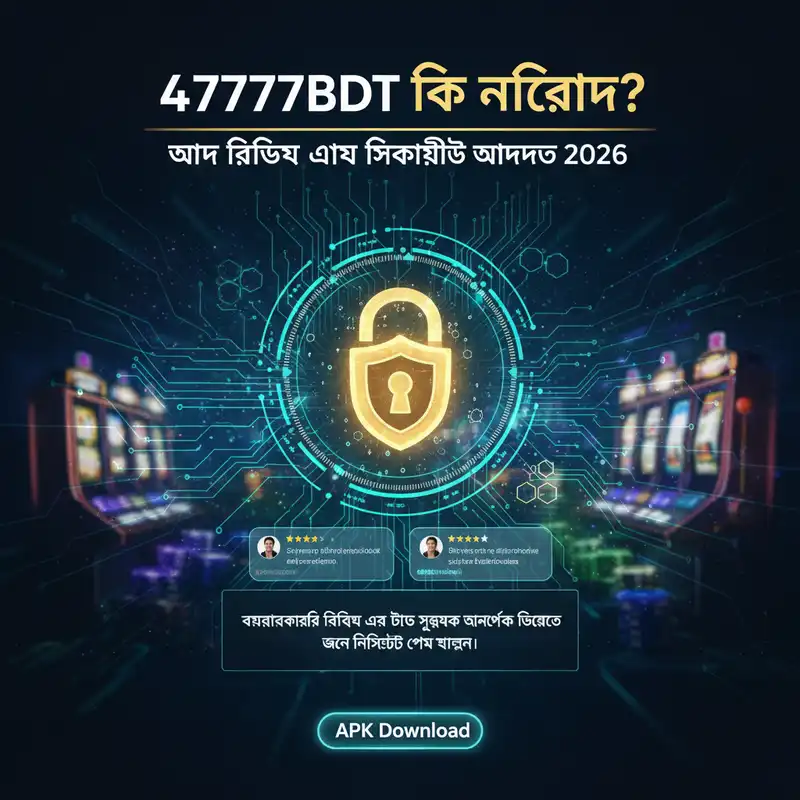 47777bdt APK নিরাপত্তা এবং রিভিউ ২০২৬